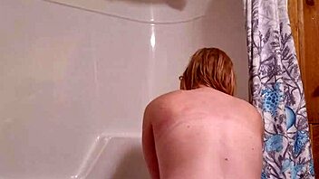 sneaky video of me getting ready for a shower