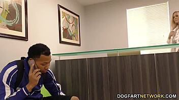 Cougar Doctor Julia Ann Cures Huge Black Cock