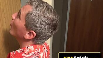 i saw the brazilian babe lick the big cock