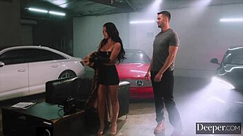 i bent alina lopez over and fucked her hard, choking and spanking