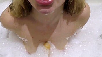 i love watching this lovely milf suck a big rubber dick sensually