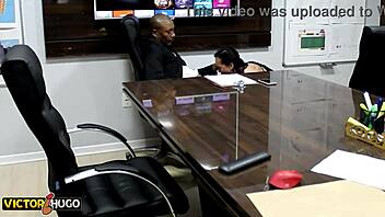 Boss Takes Dick From Couple In Amateur Scene