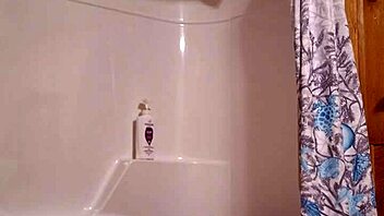 sneaky video of me getting ready for a shower