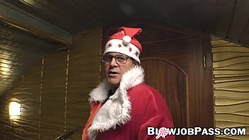 Redhead MILF With Hairy Ass Licks Monster Cock In Stockings Before Cumshot