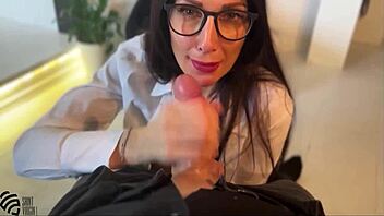 the secretary gets the job in bed