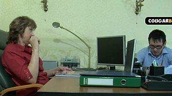 i lef my female boss with full mouth of cum