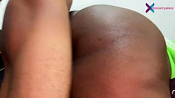 Big Cap African Cock Fucks Big Ass Ebony Latina Hard