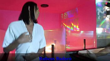 I fucked the transvestite's ass in red sheer 😈