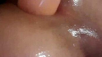 tight shemale playing with huge 11 inch dildo