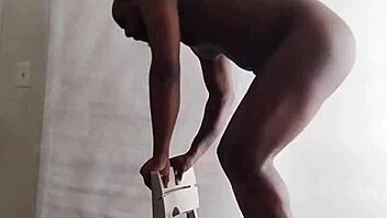 Naked Indoor Flying Lessons For Intense Anal Workout!