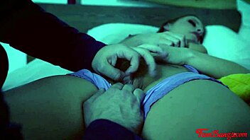 Britney Ambers helps her horny stepson with some assistance.