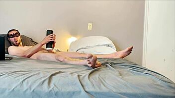 Amateur Masturbates With Stroking, Sucking, And Vibrating Toy