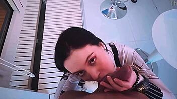 Tinder girl meets guy, gets cock in her big ass