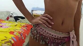 Hey, watch this latina teasing her cuckold husband with fishnets and flashing