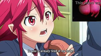 Itadaki Seieki bonus: hot bigtits girl gangbang in school with Ivy Adventure.