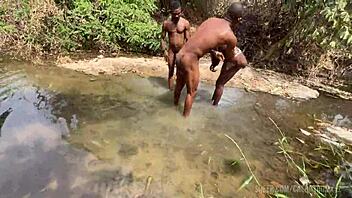 Curvy Zainab Gets Choked and Banged Outdoors During Spring Break Flashing Group