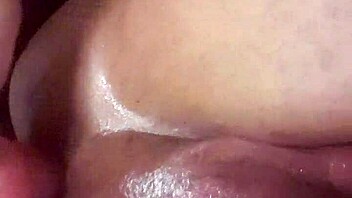 tight shemale playing with huge 11 inch dildo