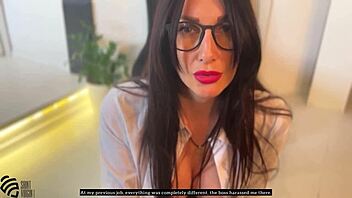 the secretary gets the job in bed