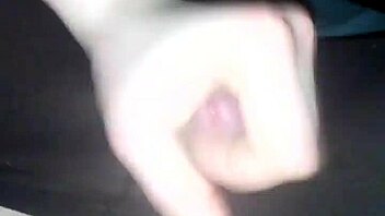 amature cum in pantyhose lingerie fast handjob 😈