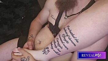 sensual foot worship and lotion massage for this curvy goddess with dildo play