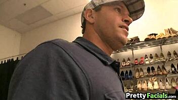 two facials for the teen blonde and latina? which one do you prefer?