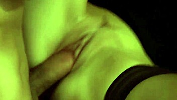 Stacy Silver, slutty blonde with tattoos, gives pussy to hard cock!