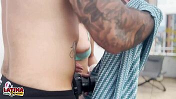 Hey, check out scarlette flame taking her first creampie.