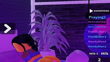 Lucky Bot Gets A Sexy Buttjob