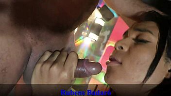 I fucked the transvestite's ass in red sheer 😈