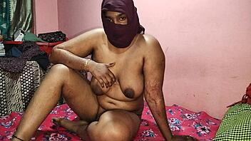 indian roommate fucks me hard in missionary, pulls my hair