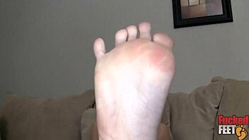 Asia Zo's foot pleasures with perky tits and squirting fetish.