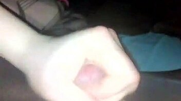 amature cum in pantyhose lingerie fast handjob 😈