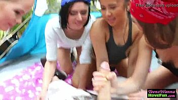 amateur teen 18+s face jizzed at party