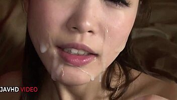 Teen Momoka Rin uses toys then gives unforgettable blowjob!