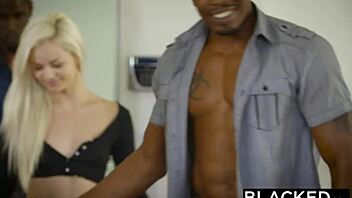 blacked features elsa jean and zoey monroe in first interracial foursome