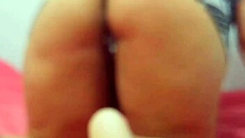 Karina, ride your husband with that big ass in anal sex!