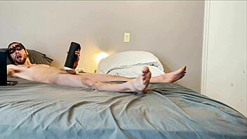 Amateur Masturbates With Stroking, Sucking, And Vibrating Toy