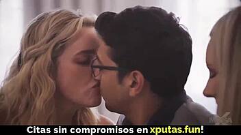 I Watch Two Beauties In Passionate Threesome Sex With Spanish Subtitles