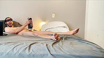 Amateur Masturbates With Stroking, Sucking, And Vibrating Toy