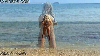 Young German Mom In An Extreme Bikini