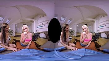 the best vr orgy ever with five girls and you