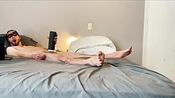 Amateur Masturbates With Stroking, Sucking, And Vibrating Toy