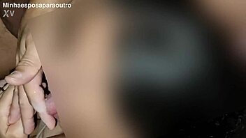 me and my wife cumshot in ass and eating cum karina and lucas