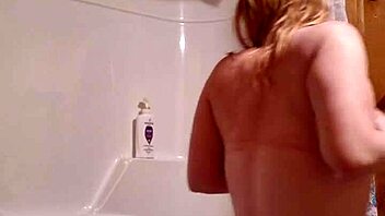 sneaky video of me getting ready for a shower