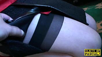 religious mature sub ravaged bent over stockings spanking