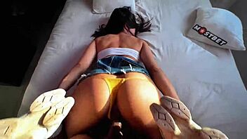 My Sexy Step Sister SQUEEZES My HARD Cock, Leaves Her Little Pussy DRIPPING Cum.