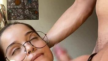 Young Brunette Debora Prado Loves Monster Cock