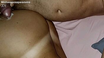 me and my wife cumshot in ass and eating cum karina and lucas