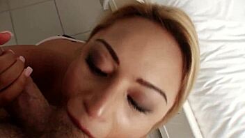 Hot Latina Sucks Monster Cock And Swallows Every Last Drop Of Cum.