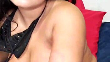 a chubby mexican bbw masturbates in stockings for her solo fetish video.